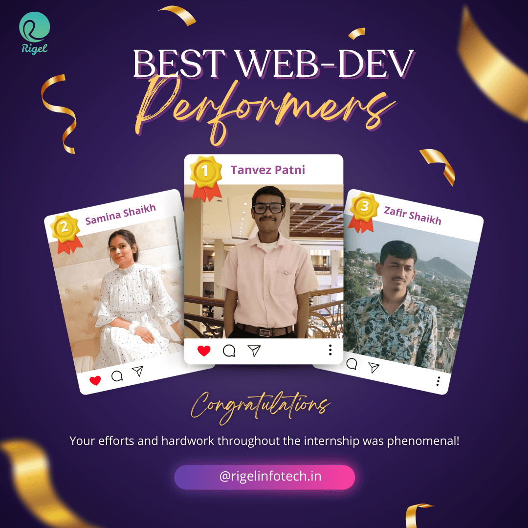 Congratulations to our Top Achievers!